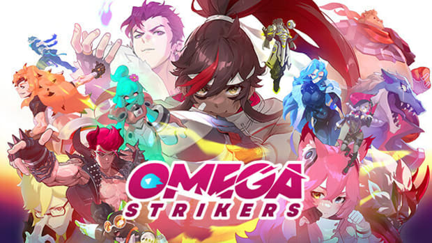 Omega Strikers title art